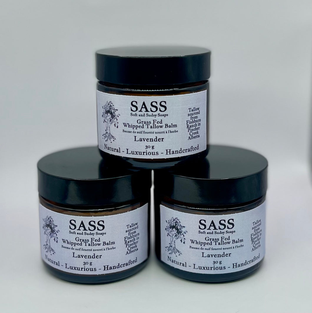 Lavender Grass Fed Tallow Balm