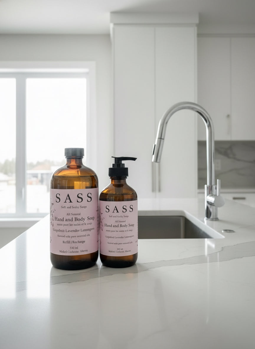 Grapefruit Lavender Lemongrass Hand and Body Soap