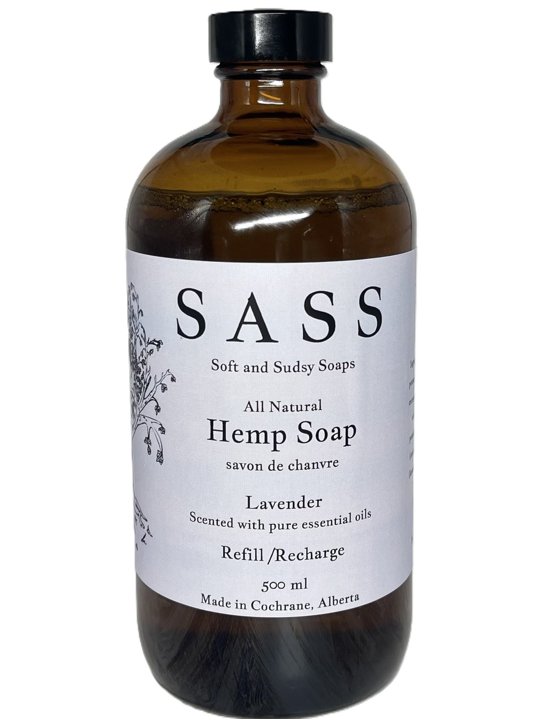 Lavender  Hemp Liquid Soap