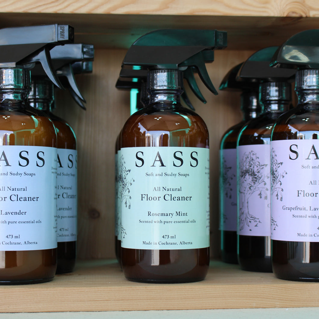 All Natural Floor Cleaner - Rosemary Mint